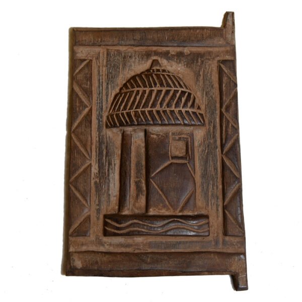 Small vintage wooden door